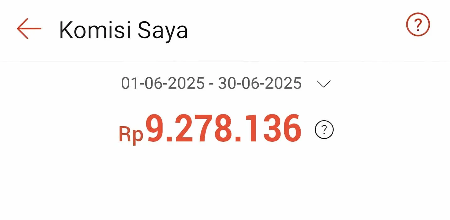 Bukti shopee affiliate menghasilkan