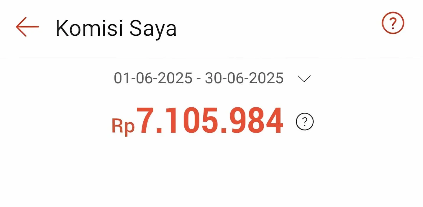 Bukti shopee affiliate menghasilkan